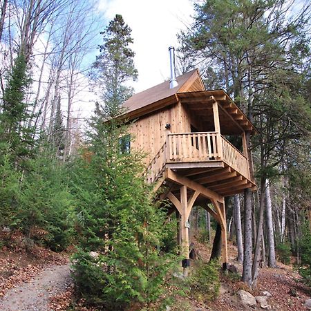 Les Cabanes Du Trappeur Wentworth-Nord Екстериор снимка