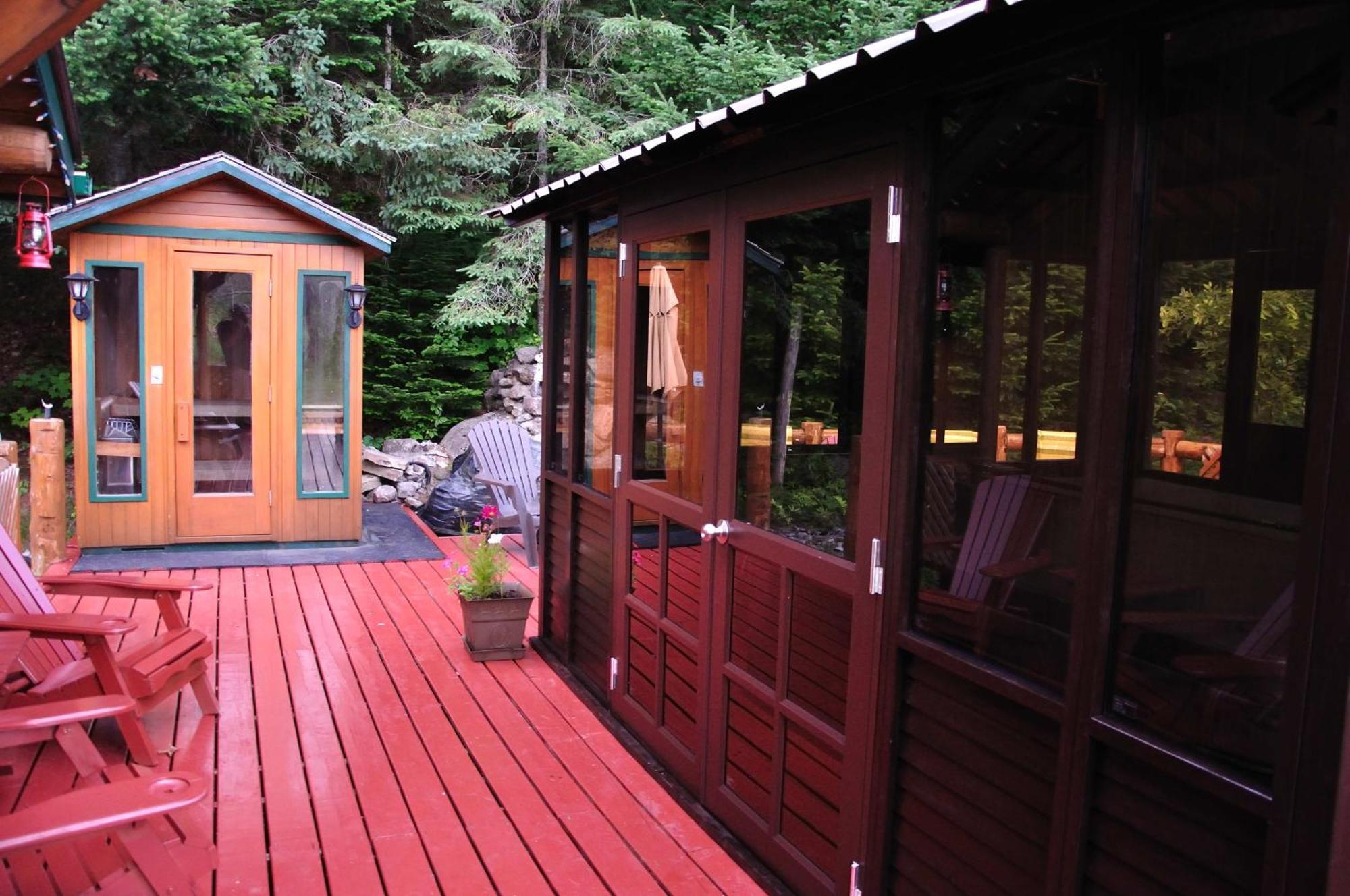 Les Cabanes Du Trappeur Wentworth-Nord Екстериор снимка