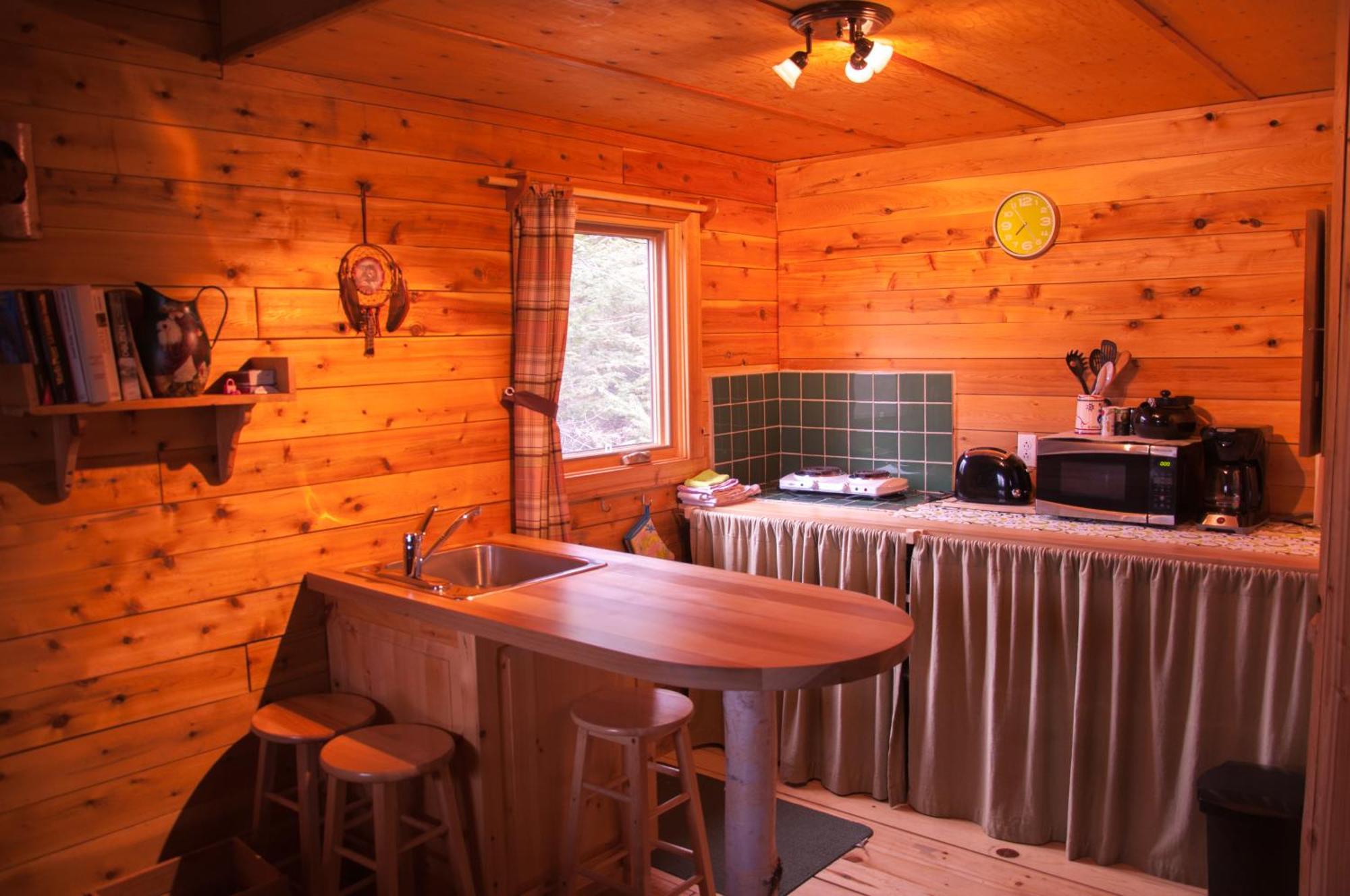 Les Cabanes Du Trappeur Wentworth-Nord Екстериор снимка